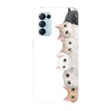 Husa compatibila cu Oppo A73 model Just pet us, Silicon, TPU, Viceversa, Transparent, Carcasa