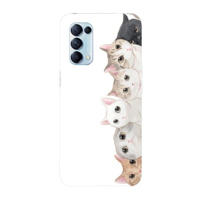Husa compatibila cu Oppo A72 model Just pet us, Silicon, TPU, Viceversa foto