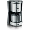 Cafetiera cu Filtru Severin KA4845, 1000W, 1L, 8 Cesti, Oprire Automata, Negru/Inox