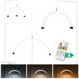 Moon a condus lampa de podea cosmetice fără umbră pentru tratamente cosmetice alb