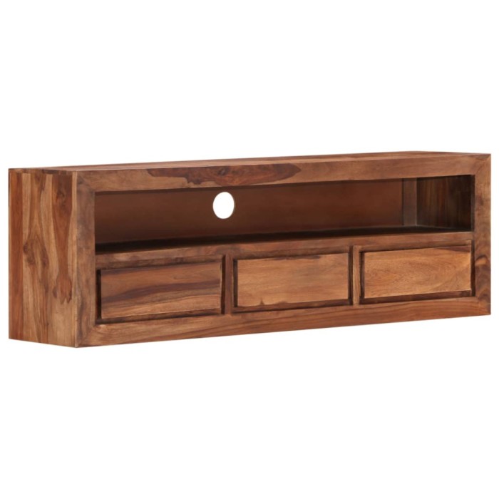 Gossi comoda tv, 120x30x40 cm, lemn masiv de sheesham