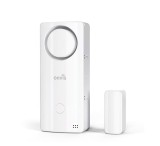 Cumpara ieftin Alarma cu senzor usa-fereastra, Onvis CS2, termometru si higrometru integrat, compatibil Apple Homekit