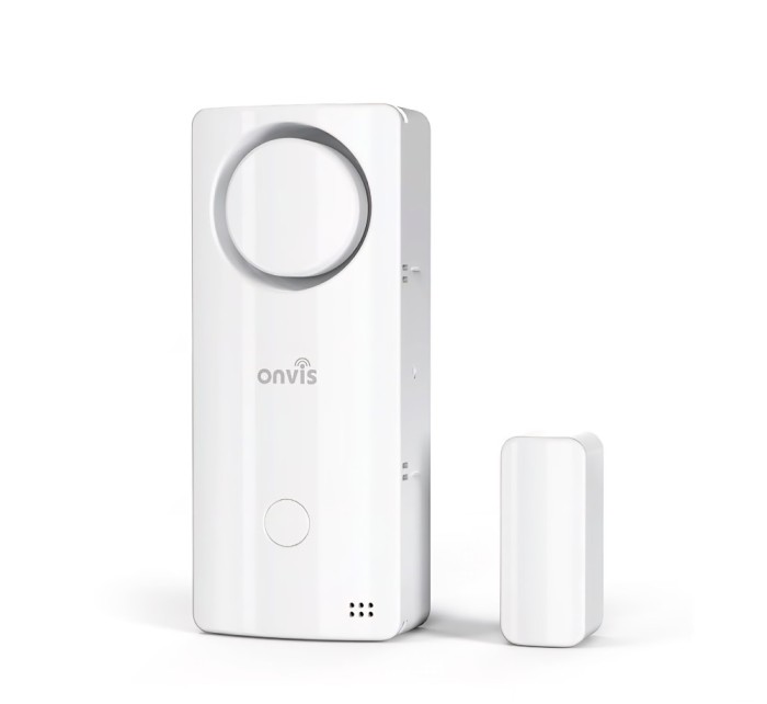 Alarma cu senzor usa-fereastra, Onvis CS2, termometru si higrometru integrat, compatibil Apple Homekit