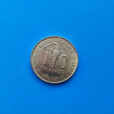 10 Francs 1971 Africa de Vest-Calitate