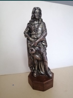 Statueta vintage argint laminat D&amp;#039;Artagnan foto
