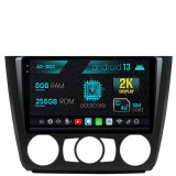 Navigatie BMW Seria 1 E87 (2007-2011), Clima Manuala, Android 13, X-Octacore 8GB RAM + 256GB ROM, 9.5 Inch - AD-BGX9008+AD-BGRKIT398