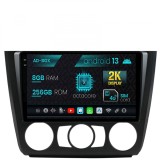 Cumpara ieftin Navigatie BMW Seria 1 E87 (2007-2011), Clima Manuala, Android 13, X-Octacore 8GB RAM + 256GB ROM, 9.5 Inch - AD-BGX9008+AD-BGRKIT398