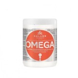 Kallos Omega Rich Repair Hair Mask mască hrănitoare pentru păr deteriorat 1000 ml