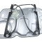 Macara geam Vw Touran 2003-, Stanga Fata Cu Panou, NTY EPS-VW-026