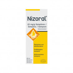 Sampon, Nizoral, Stada, Anti-Matreata, Antifungic, Testat Dermatologic, Fara Parfum, 60ml