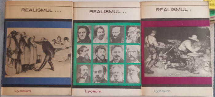 REALISMUL - 3 VOLUME - COLECȚIA LYCEUM