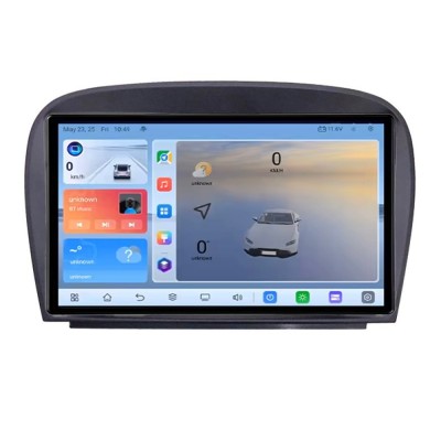 Navigatie Mercedes SL W230 2004-2011 C-W230 Android 8 Core 2.2 Ghz 8+128 Qled 1K ADAS 4G LTE GPS 360 KIT-w230+EDT-E409V3 CarStore Technology foto