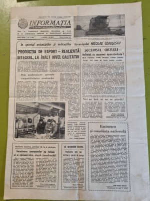 informatia bucurestiului 13 iunie 1989-centenar eminescu foto