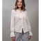 CAMASA CU PLUMETI LUMINATA S Ivory