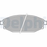 DELPHI LP1665 set placute frana,frana disc