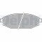 DELPHI LP1665 set placute frana,frana disc