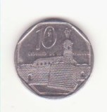 Cuba 10 centavos 2000 aUNC - Castillo de la Fuerza