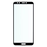 Folie sticla protectie ecran 5D Full Glue margini negre pentru Huawei Y7 2018