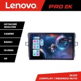 Navigatie Toyota Verso 2010-2016 Lenovo Kit-133 8 core QLED 2K 12+256 360 Android Waze USB Navigatie Internet Youtube Radio CarStore Technology