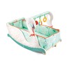 Scaun Balansoar Lebada Hape 2 in 1 Copii 6 Luni+ Baieti Fete, Covor Joaca, Perna Scaun, Leagan Interior