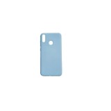 Husa silicon soft-touch compatibila cu Huawei P Smart 2019 Milky Blue, ALC MOBILE