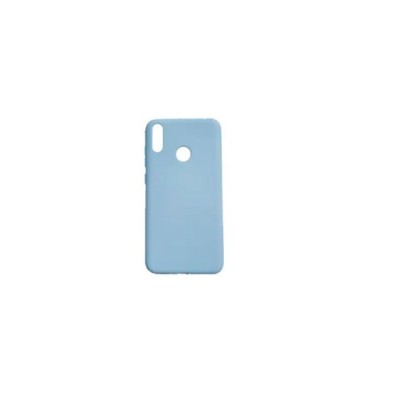 Husa silicon soft-touch compatibila cu Huawei P Smart 2019 Milky Blue foto
