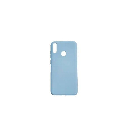 Husa silicon soft-touch compatibila cu Huawei P Smart 2019 Milky Blue
