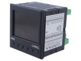Regulator dublu canal 0/4-20mA pe panou LUMEL RE92