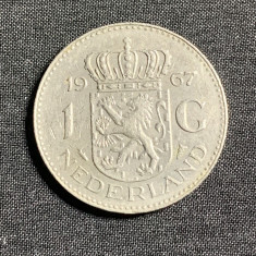 Moneda 1 gulden 1967 Olanda