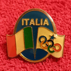 Insigna olimpica - Comitetul Olimpic din ITALIA