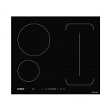 Plita incorporabila Samus PSI-64BG9, Inductie, 4 zone de gatit, Touch control, 9 setari putere, Flex Zone, Blocare acces copii, L 60 cm, Vitroceramica