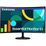 Monitor VA LED Samsung 27 LS27D360GAUXEN, Full HD (1920 x 1080), VGA, HDMI, Ecran curbat, 100 Hz, 4 ms Negru