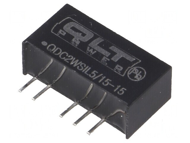 Convertor DC/DC 2W 4,5-5,5V la 15VDC și -15VDC
