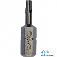 YATO Set 10 biti surubelnita TX10, prindere hex 1/4'', lungime 25 mm