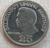 (M2074) MONEDA FILIPINE - 25 SENTIMOS 1972, JUAN LUNA, Asia