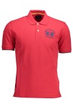 La Martina Tricou polo barbati, cu imprimeu, Regular Fit, Rosu (Marime: M)