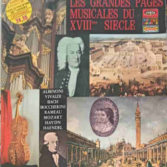 Disc vinil, LP. Les Grandes Pages Musicales Du XVIIIme Siecle. SET 2 DISCURI VINIL-COLECTIV