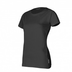 Tricou bumbac (dama) / negru - m