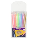 Set 10 pixuri cu gel - Multicolor | Strigo