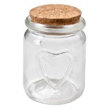 Cumpara ieftin Set 4 borcane sticla 6x8 cm