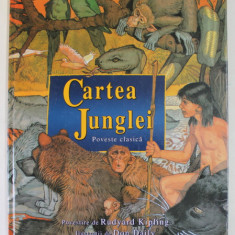 CARTEA JUNGLEI , povestire de RUDYARD KIPLING , repovestita de G.C. BARRET , ilustratii de DON DAILY , MICI DEFECTE LA COTOR