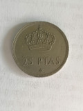 25 PESETAS 1975.(steluta79) Spania., Europa