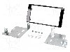 Rama adaptoare Mitsubishi, 2 DIN, negru luciu, PER.PIC. - MA55012.2/T+KIT foto