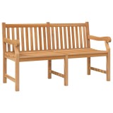 Cumpara ieftin Banca de gradina, 150 cm, lemn masiv de tec