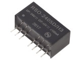 Convertor DC/DC 1W, 18-36VDC la 5VDC &amp; -5VDC, SIP8