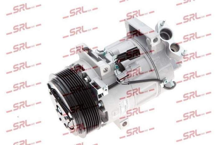 Compresor AC nou Renault Laguna 07-, motor: 2.0 T, tip Valeo: DCS17EC, Diam. fulie (mm) 119, SRLine, 8200717654; 8200895057