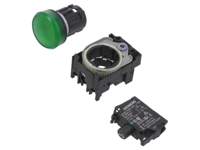 Lumină de control LED 22mm IP67