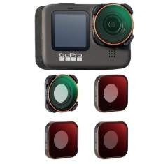 Set 4 Filtre ND8-32 CPL K&amp;F Concept SKU.1953 Filter Set Pentru GoPro Hero 9 13