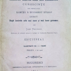 D557-I-Pomologia carte veche 1871 Bucuresci semnatura autorului unicat raritate.