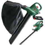 Bosch UniversalGardenTidy 2300 + EasyHedgeCut 18V-44-11 - Suflanta de gradina 2300 W 576 m3/h + Masina de tuns gard viu cu 1 acumulator Li-Ion 18 V 2